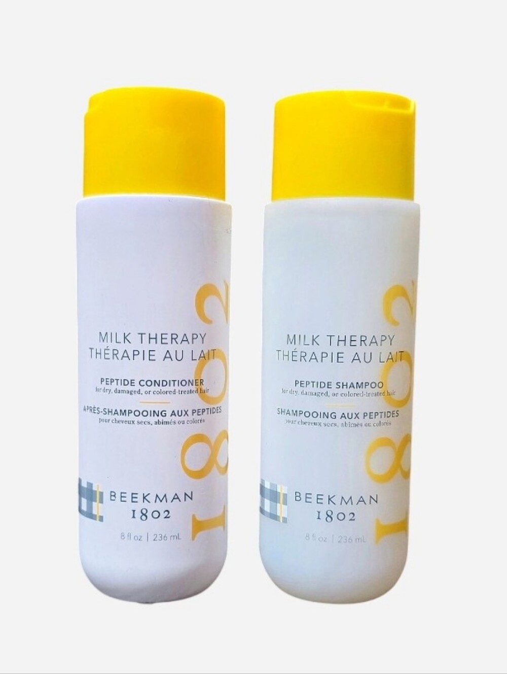 Beekman 1802 Milk Therapy Shampoo & Conditioner Duo 💛